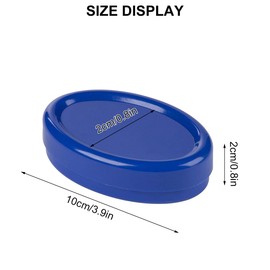 QEEROYO CXBS134 Pin Cushions for Sewing, Magnetic Sewing Cushion, Magnetic Ball, Pin Holder Cushions, Sewing Pin Storage Case, Quilting Supplies Pin Cushion,blue