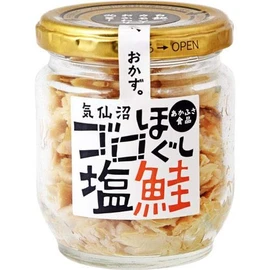 Akafusa Foods Goro Loosely Salted Salmon, 2.8 oz (80 g)