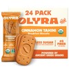 Olyra Breakfast Biscuits Cinnamon Tahini, Kids Healthy Snacks, Low Sugar,