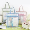 LOLYSIC 5 Pack A4 Size Project Bags for Quilting, 14x11x5