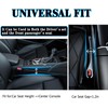 Fosdonge Upgraded Car Seat Gap Filler 2 Pack，Car Gap Filler