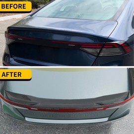 Maxzina Spoiler Wing Compatible with 2023-2025 Honda Accord Sedan Rear Spoiler Trunk Rear Spoiler Wing Lip ABS Plastic for 2024 Accord Accessories (Glossy Carbon Fiber Pattern)