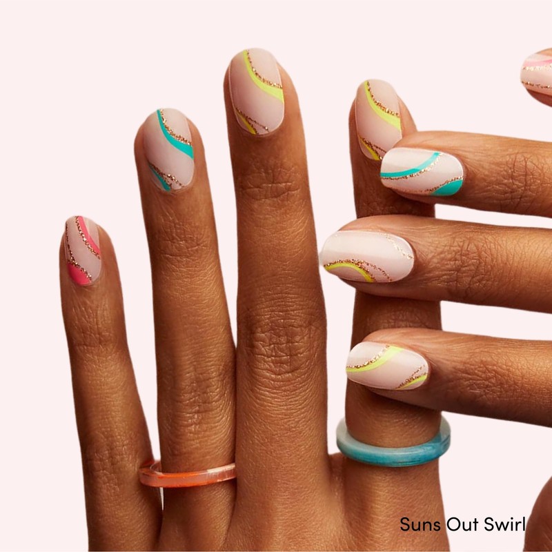 Dashing Diva Glaze Nail Strip Duo - Berry Bright Collection