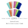 zYoung 12 Pcs Double Sided Combs Grooming Fine Tooth Hair