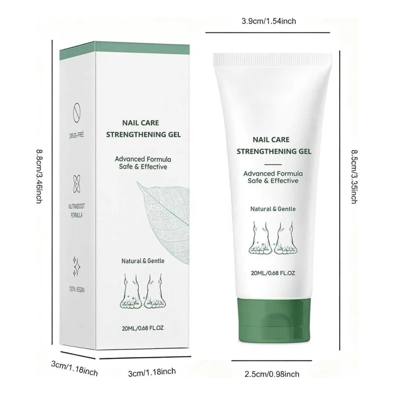 Gel Reparador Hidratante Pies 20ml Cuidado Seguro Crema