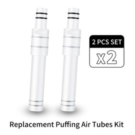 2-Pack Puffing Air Tubes for VEVOR Ice Cream Maker Machine, 20mm Cylinder Expansion Rod Replacement Parts by FixoTech