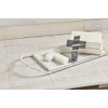 Mud Pie Marble Cross, White, 6" x 4.5", 1 Count