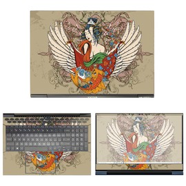 Decalrus - Protective Decal Sticker for The HP Victus Gaming Laptop (16.1" Screen) case Cover wrap HPvictus16_gaming-114