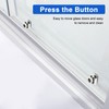 Cokritsm Shower Door Rollers, 23 mm, Shower Cubicle Rollers, 4