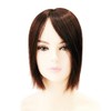 Human Hair Crown Wiglet Replacement Smart 10x8cm Topper Piece Side