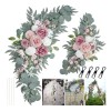 2pzs Pequeños Ramos Flores De Arco De Boda Flores Guirnalda