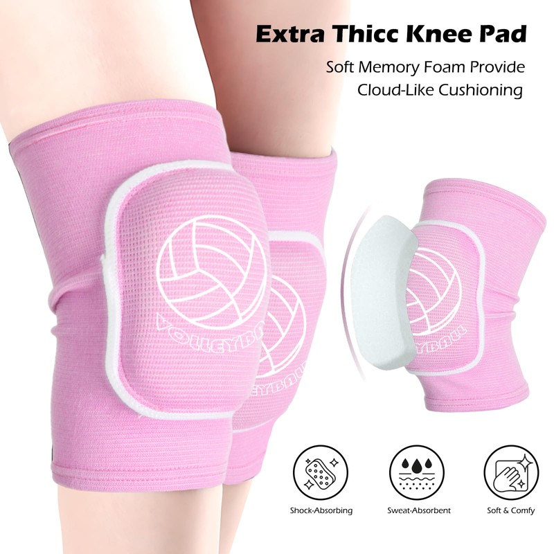 Youth Volleyball Gears - Knee Pads, Arm Sleeves, Socks &