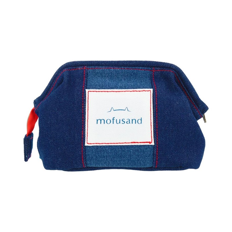 Sunstar Stationery Mofusand Pouch with Wire Insert, Cherry Nyan S2333856