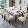 KACOMACO 4Pcs Waterproof Chair Covers Set of 4 Stretch Washable