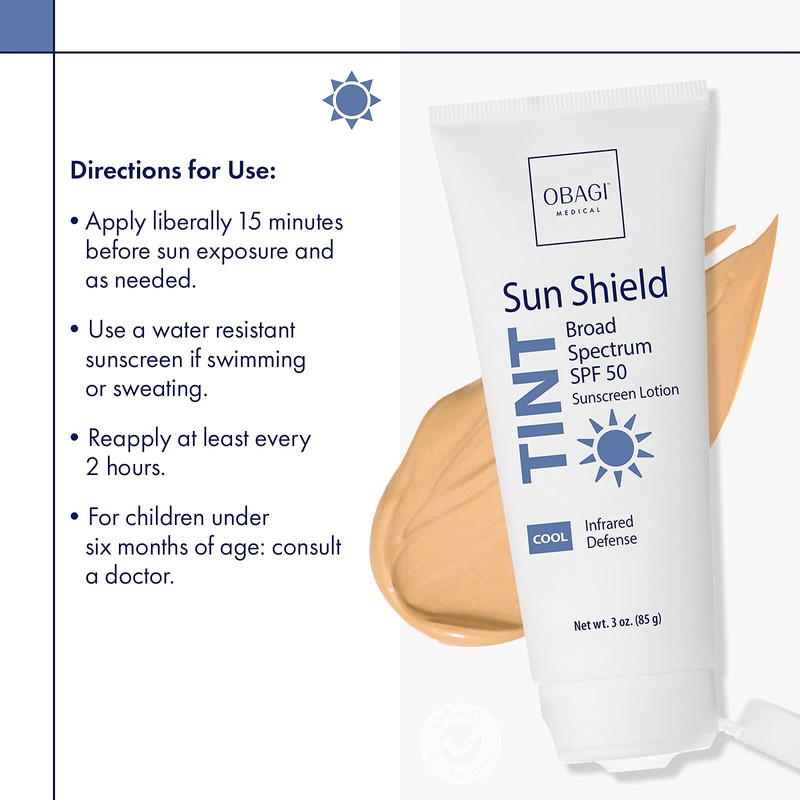 Obagi Sun Shield Tint Broad Spectrum SPF 50 Sunscreen
