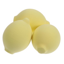 Housoutil 6pcs Fruit-shaped Beauty Sponge Soft Cosmetic Puff for Foundation Blending for Wet Dry Use Effortless Makeup Application Easy Cleaning for All Makeup Products