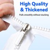 Deoward 2PCS #5 24 Inch Separating Jacket Zippers for Sewing