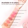 Color Nymph Powder Blusher, Face Blush Mushroom Air Cushion Micro-Shimmer