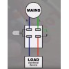 Unbranded Latching Rocker Switch I/O 4 Pins With LED Light