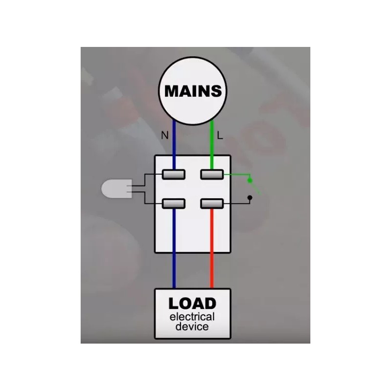 Unbranded Latching Rocker Switch I/O 4 Pins With LED Light