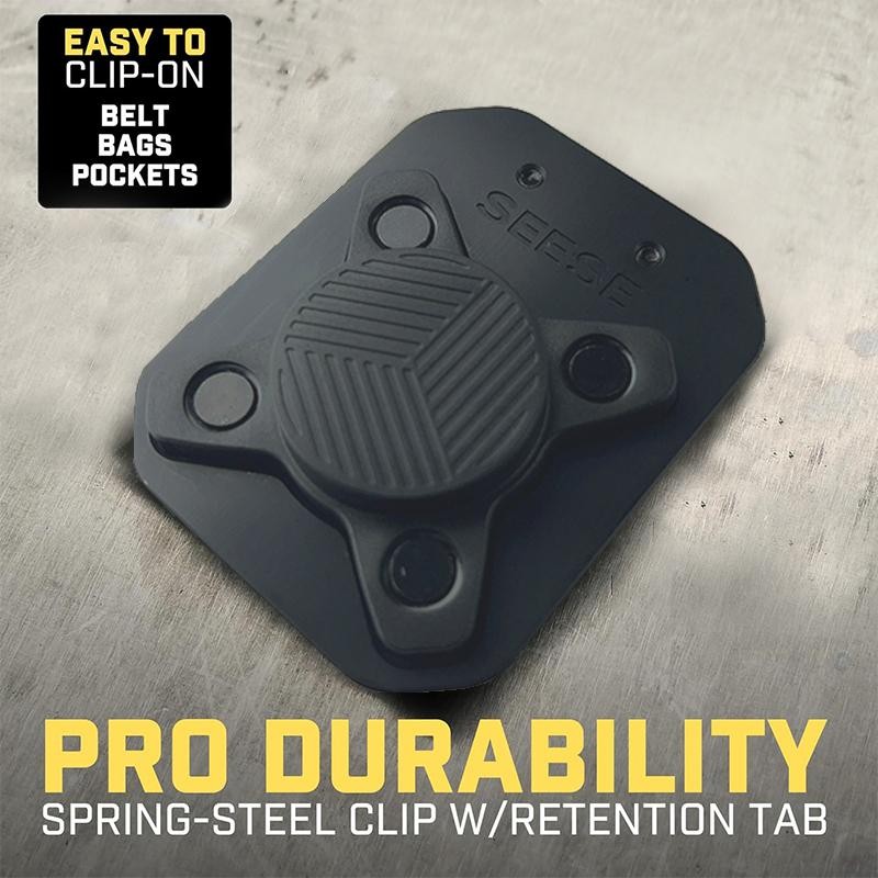 Magnetic Tool Holder - Clip-On Belt Magnet for Screws, Nails,