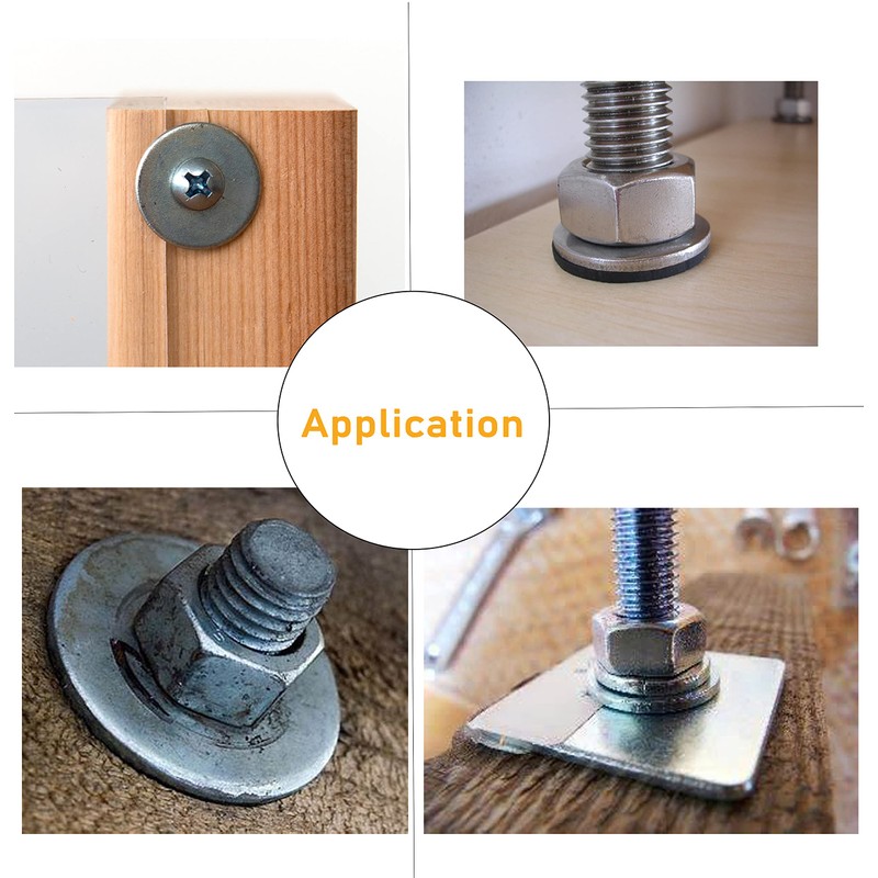 binifiMux 100pcs #6-32 304 Stainless Steel Hex Nuts Lock Nuts