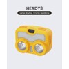 Claymore Heady3 (Yellow) - Rechargeable LED Headlamp with Motion Sensor,