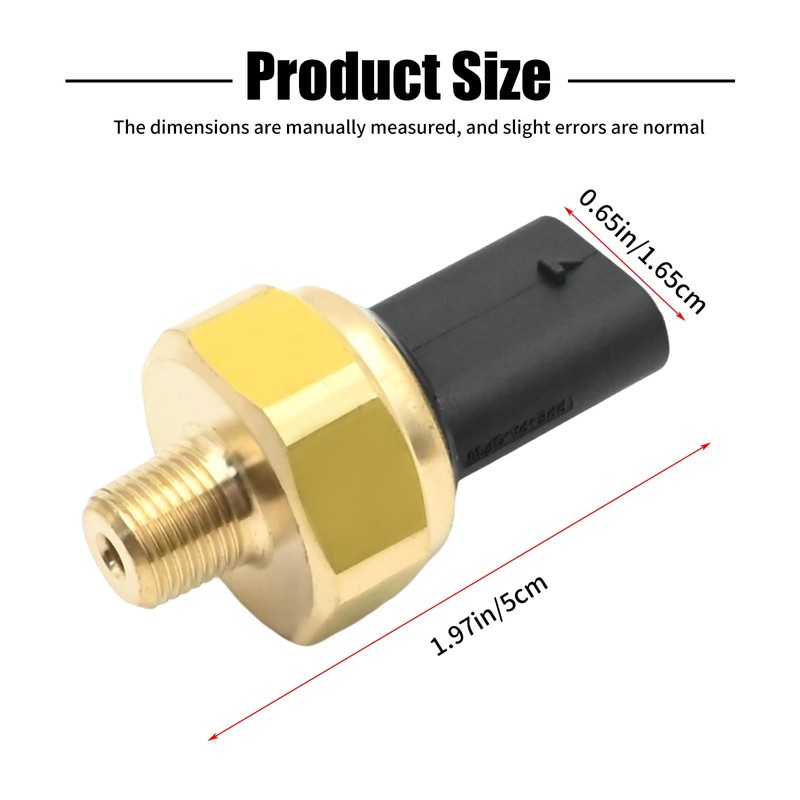 Hoypeyfiy 68334877AA Oil Pressure Sensor, Replacement for Chrysler 300, Replacement