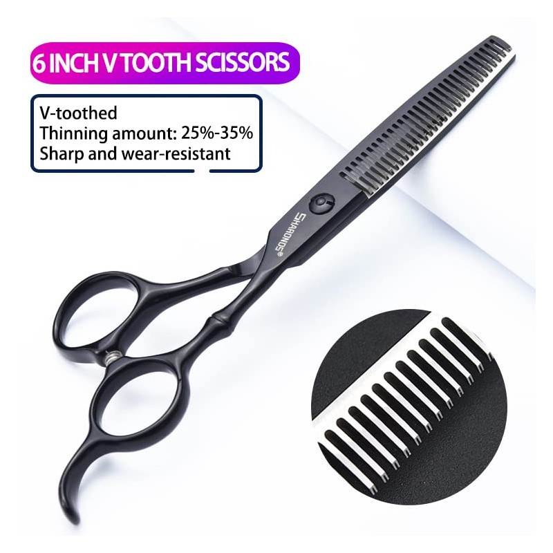 Tijeras de corte de pelo de 7/8 pulgadas para peluquería,