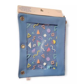 More Than Magic™ Girl Talk Pattern Vinyl Binder Pencil Pouch