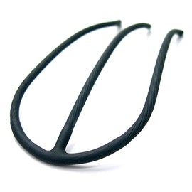 (Little Moon) E-Stick -Pro- Matte Black Inner Hair Access, Easy to Put together Hair & Evening Wrap iprlm001mb, Metal, No Stone