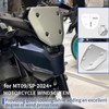 WOOGA Motorcycle Windshield Double Bubble Windshield Screen Windshield Easy Install