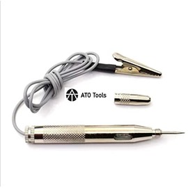 Test Lamp Car Voltage Tester Power Metal Car Truck 6V 12V 24V ATO Tools