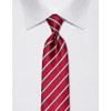 Vincenzo Boretti Men's Tie Pure Silk Striped Elegant Men's Design