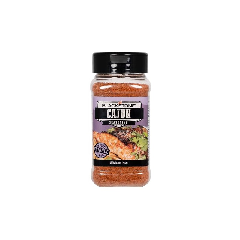 Blackstone Cajun BBQ & Grilling Seasoning, 8.3 oz Bottle