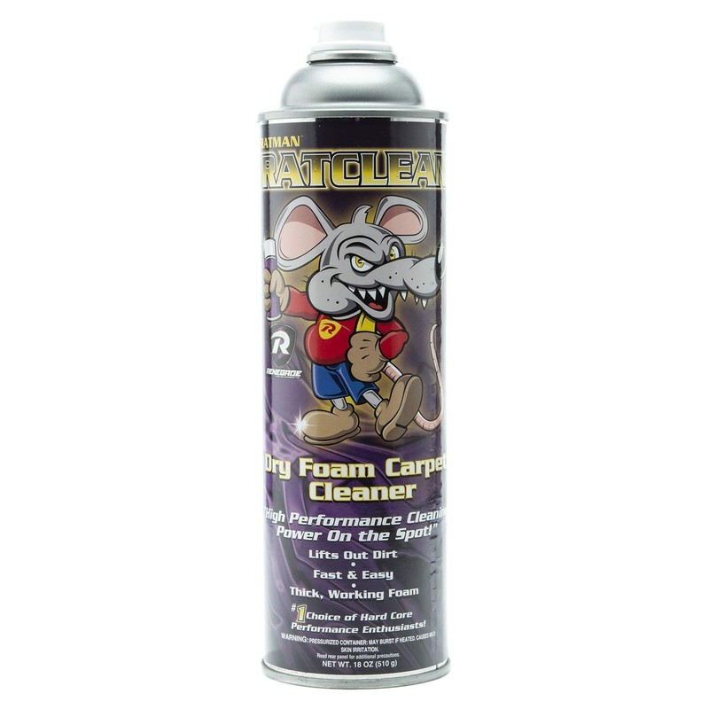 RATMAN Speed Clean Dry Foam Carpet Cleaner, Fast and Easy