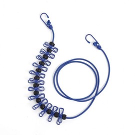 2-Pack Camping Clothesline with Clips Clips + Elastic