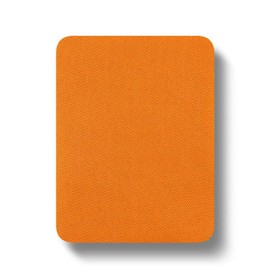 Yalulu 10pcs Twill Denim Iron on Patch Fabric Embroidery Patches for Iron on Jeans Shirt Elbow Appliques Pants Knee Clothes Stickers Clothing Badges (Orange)