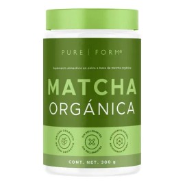 Pure Form Matcha Orgánica Te Verde En Polvo Ceremonial 300gr                                                                                          