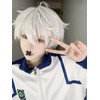 Sizuuenn Blue Rock Seishiro Nagi Wig, Cosplay, Heat Resistant Wig,