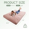 Giant Bean Bag Chair Bed for Adults, Convertible Beanbag Folds
