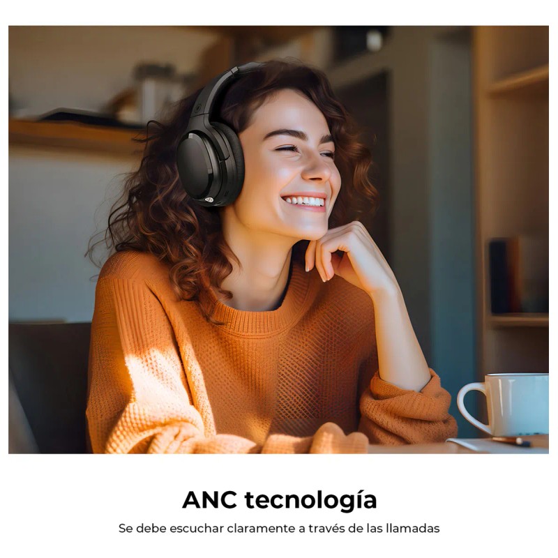 Auriculares inalmbricos Cowin Se7d y 30 horas de reproduccin, Over-ear