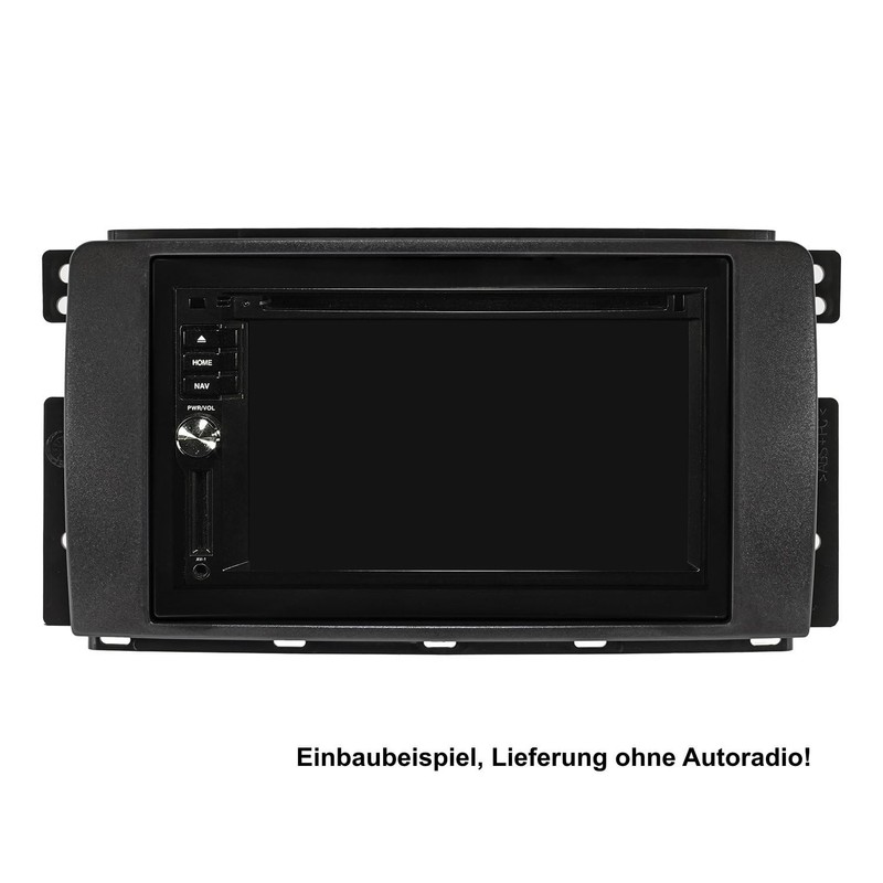 tomzz Audio ® 2451-038 Doppel DIN Radioblende (Set) für Smart
