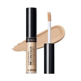 THE SAEM Concealer, Cover Perfection Tip Concealer, 2.25, Sand