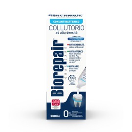 Biorepair Biorepair: " Collutorio " Mouthwash with Antibacterical - 500ml/16.9 fl.oz [ Italian Import ]