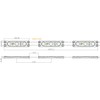 Q QINGCHEN 110V AC 3.0W LED Module 6500K White Decorative