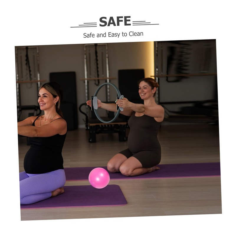 Kisangel Ball Set Small Exercise Ball Burst Construction for Yoga