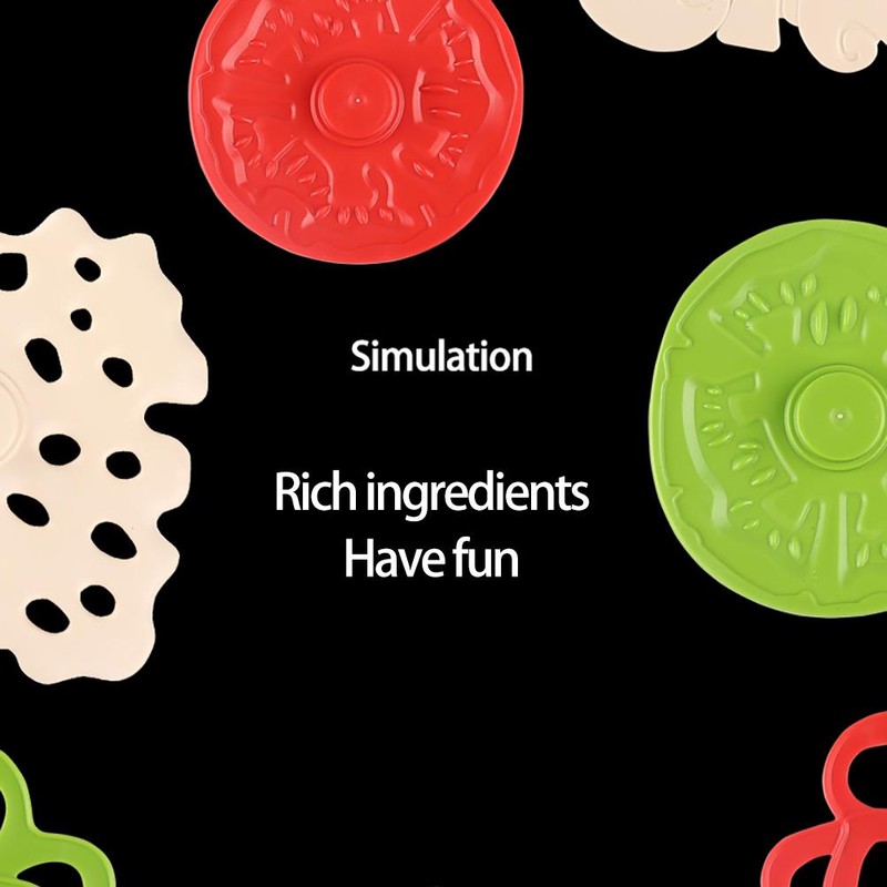Pizza Toy Set for Kids Play Food Toy Set Kitchen