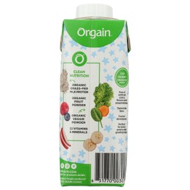 Orgain, Nutri Shake Healthy Kids Vanilla Organic, 8.25 Fl Oz
