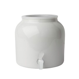 New Wave Enviro Porcelain Water Dispenser, Classic White